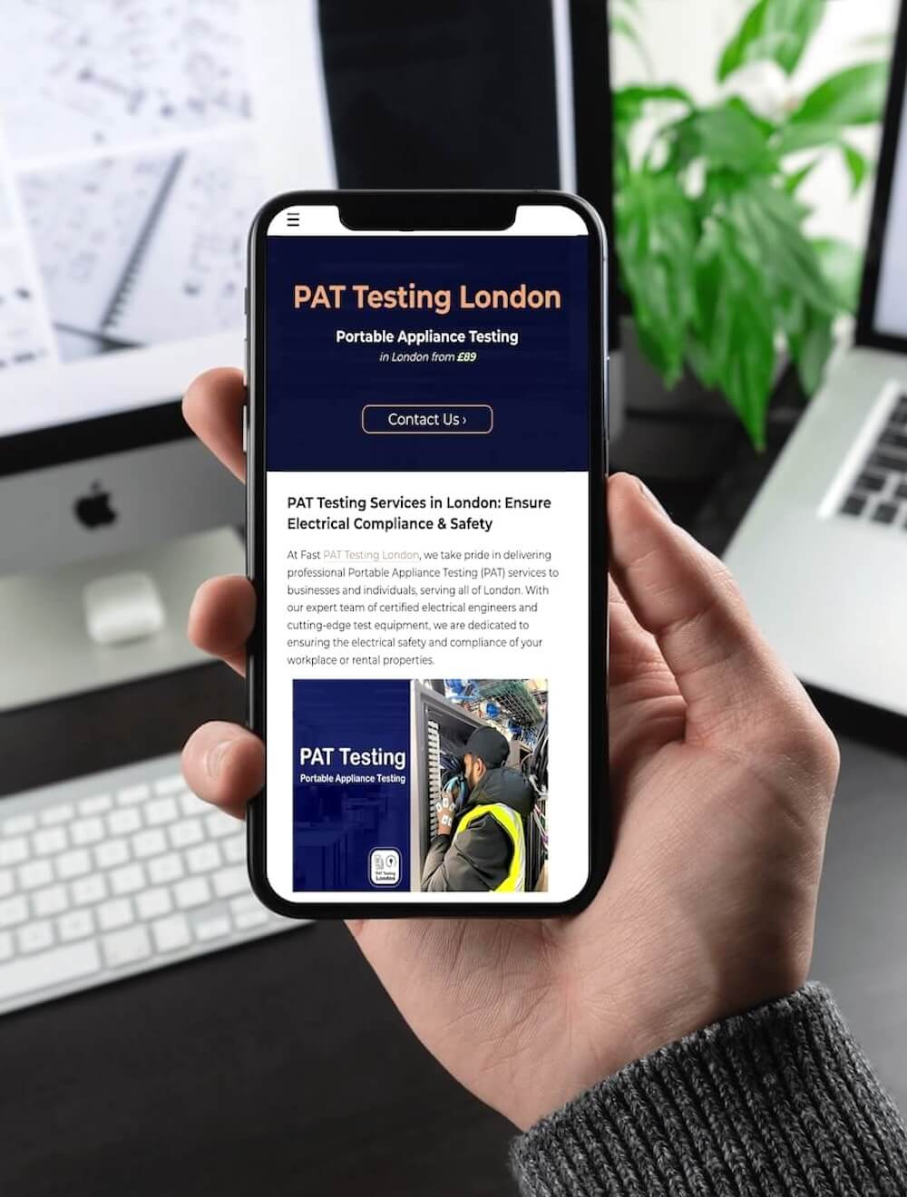 Fast PAT Testing in London logo 2024