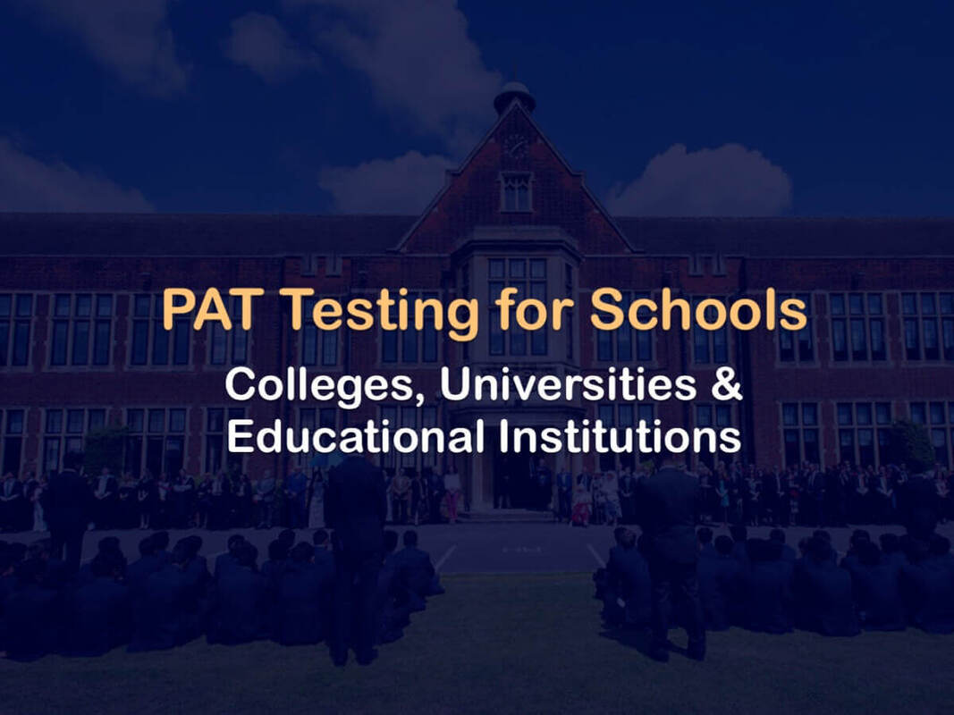 PAT Testing for schools in london